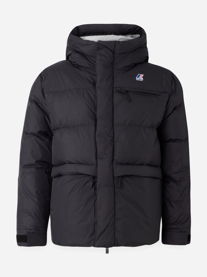 Casaco acolchoado Le Vrai 4.0 Aurele Heavy Warm - K-Way Preto ébano - Kiabi