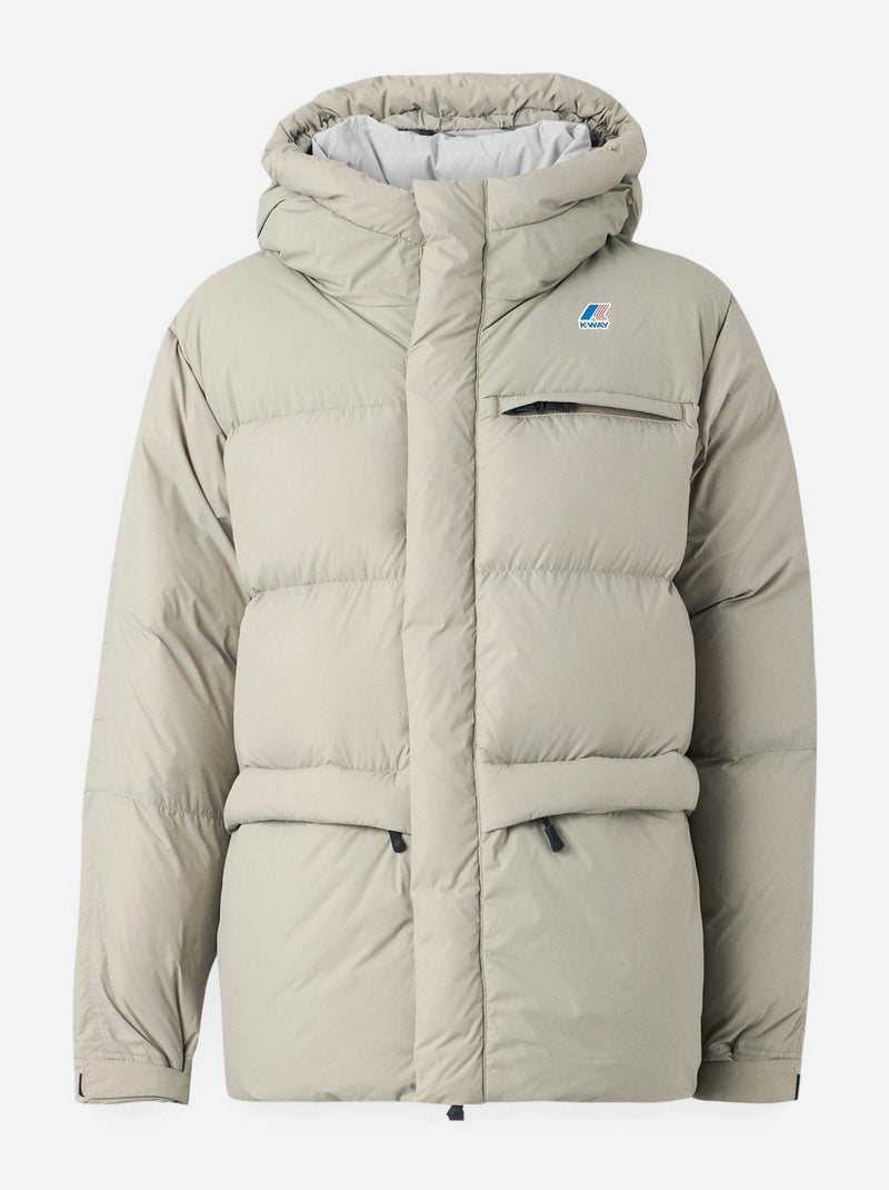 Casaco acolchoado Le Vrai 4.0 Aurele Heavy Warm - K-Way Verde - Kiabi