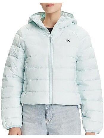 Casaco Acolchoado Leve Azul para Mulher Calvin Klein Jeans