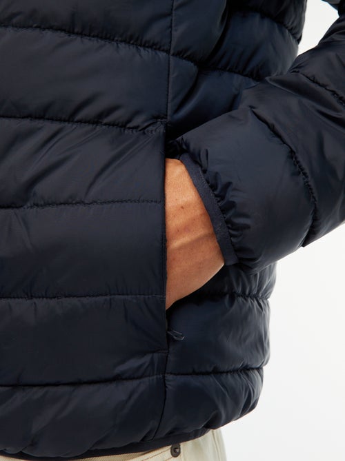 Casaco Acolchoado Leve com Capuz - Kiabi