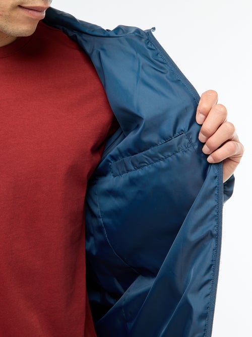 Casaco Acolchoado Leve com Capuz - Kiabi