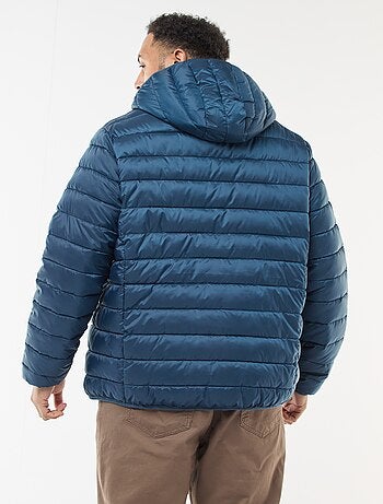 Casaco almofadado leve com capuz