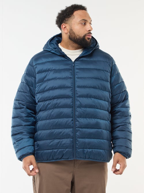 Casaco Acolchoado Leve com Capuz - Kiabi