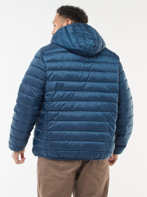 Casaco Acolchoado Leve com Capuz - Kiabi