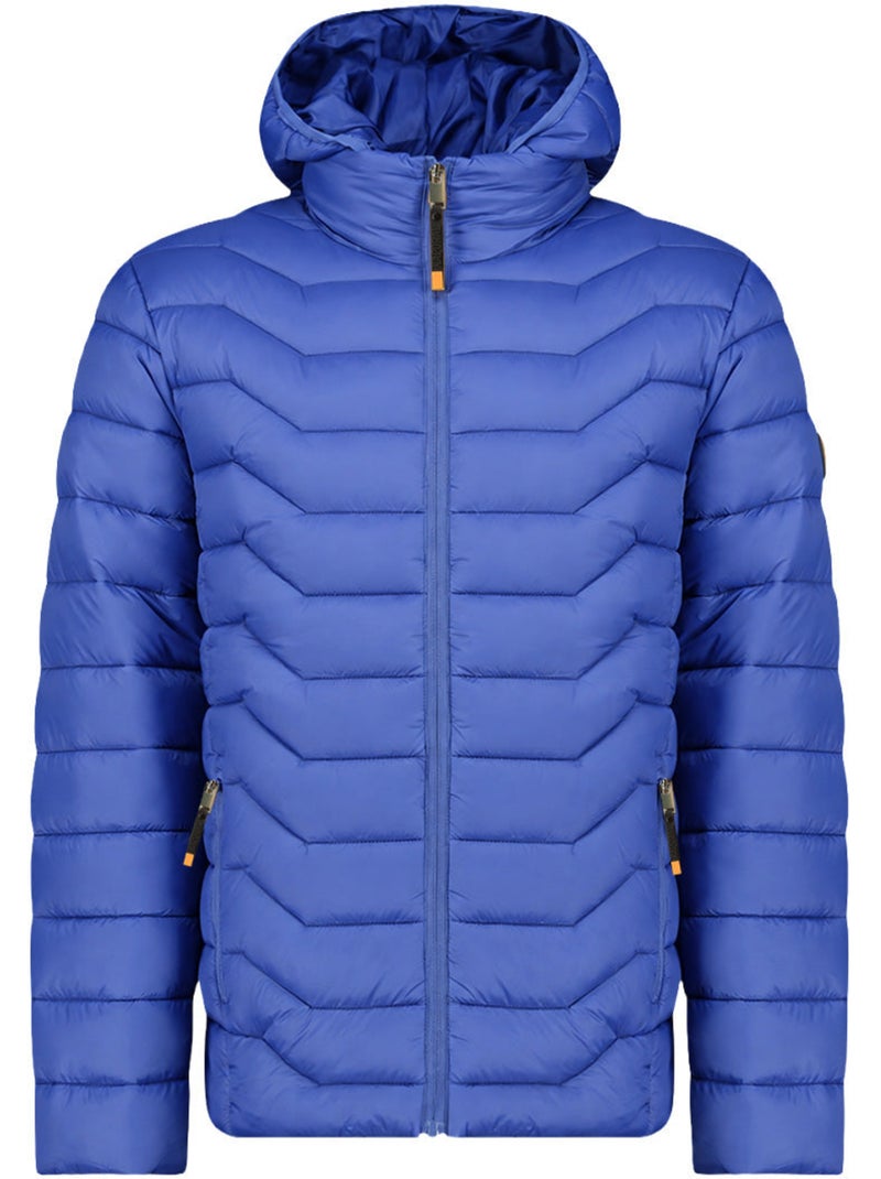 Casaco acolchoado leve com capuz copainoral hood – kaporal Azul-jeans - Kiabi
