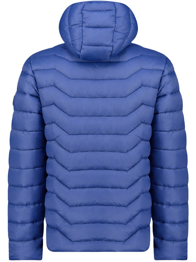 Casaco acolchoado leve com capuz copainoral hood – kaporal Azul-jeans - Kiabi