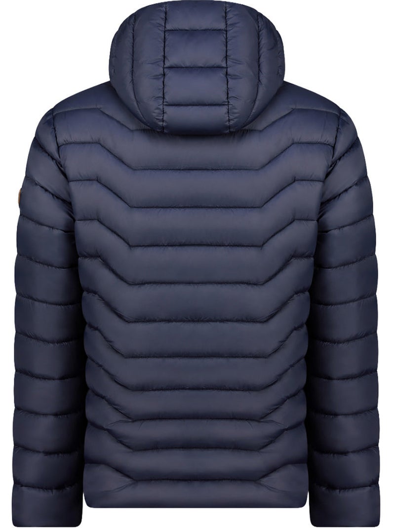 Casaco acolchoado leve com capuz copainoral hood – kaporal Azul-marinho - Kiabi