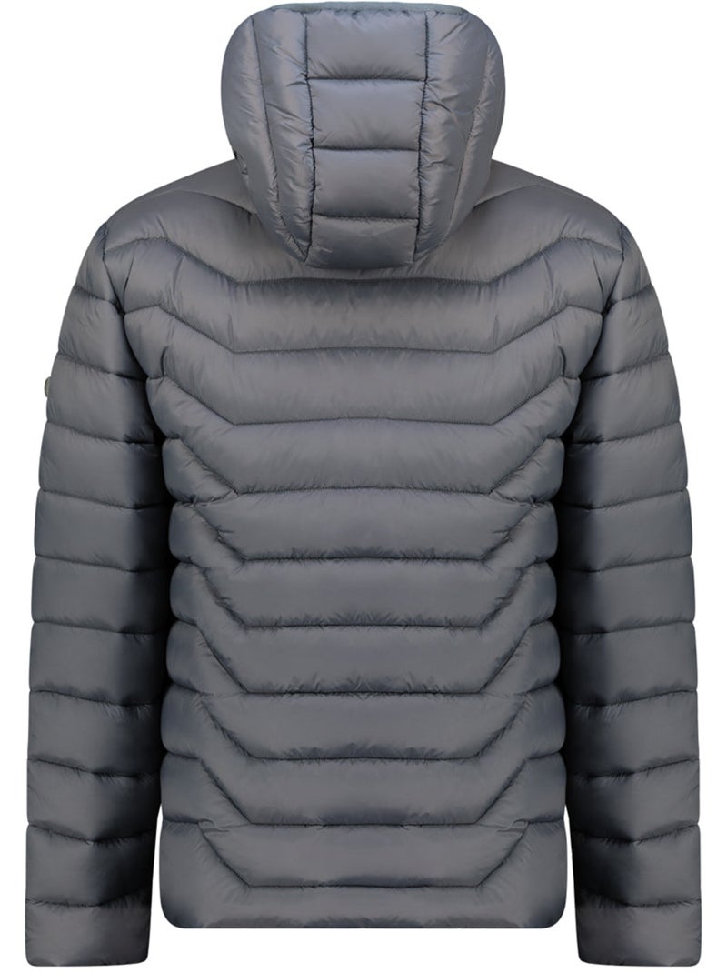 Casaco acolchoado leve com capuz copainoral hood – kaporal Cinza escuro - Kiabi