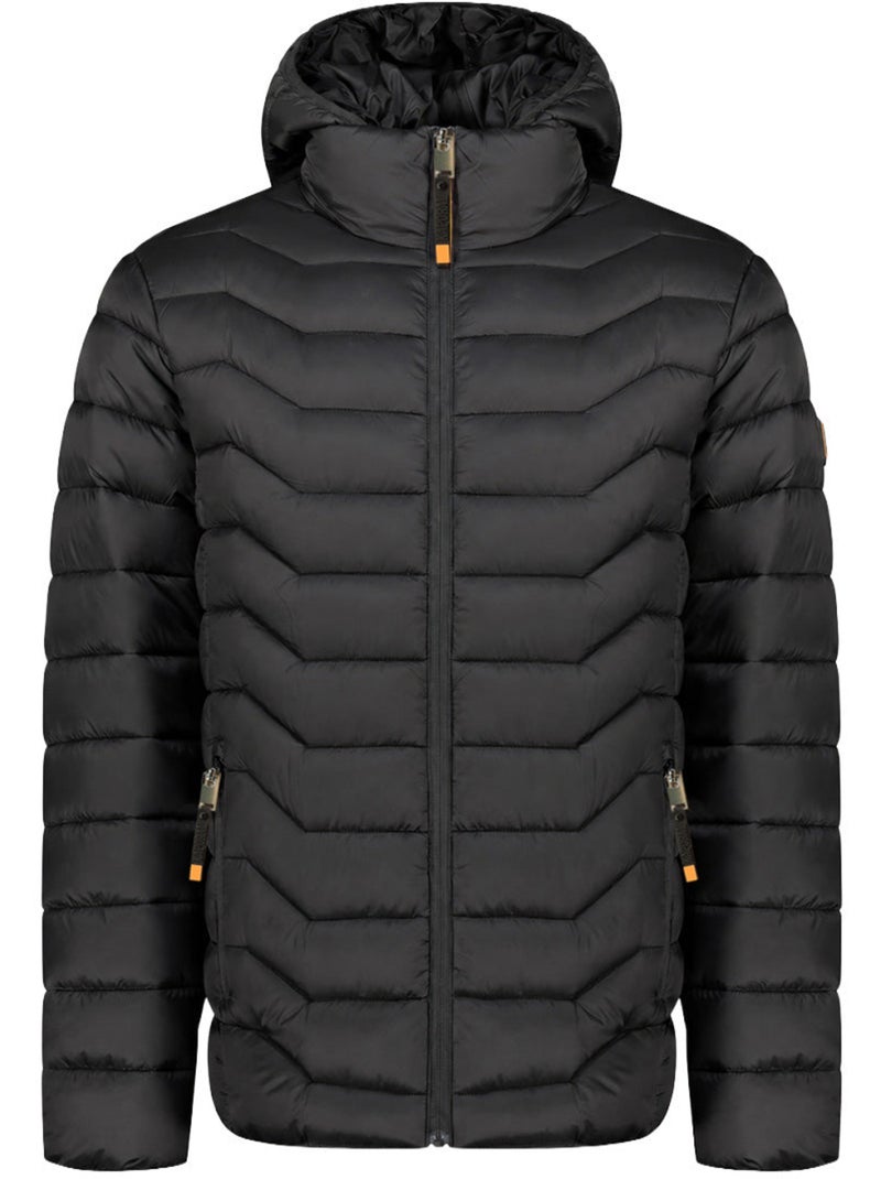 Casaco acolchoado leve com capuz copainoral hood – kaporal Preto - Kiabi