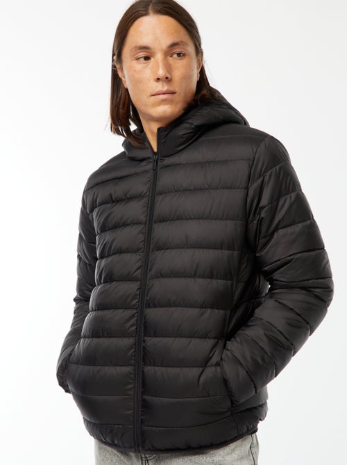 Casaco Acolchoado Leve com Capuz - Kiabi