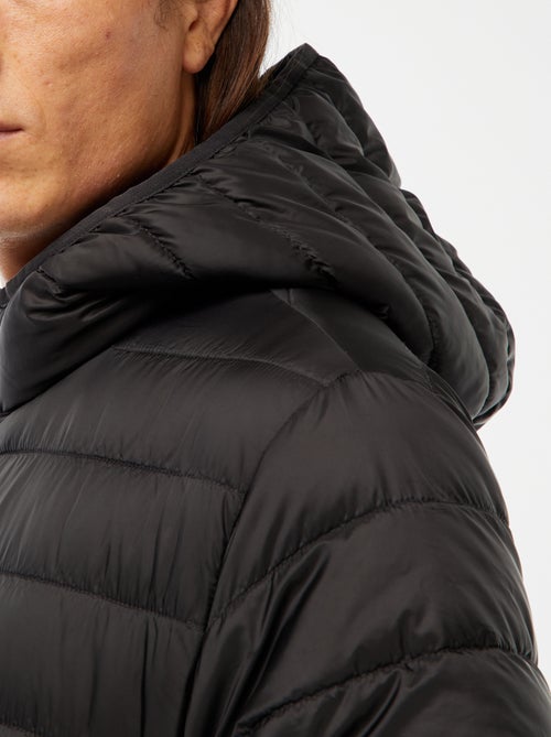 Casaco Acolchoado Leve com Capuz - Kiabi