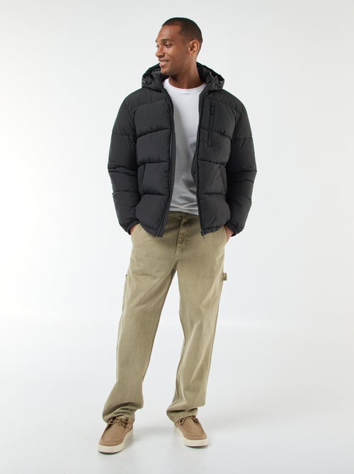 Casaco acolchoado liso - Kiabi