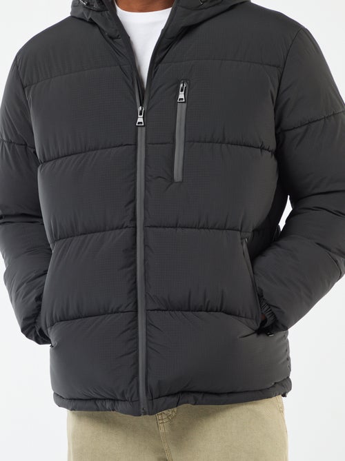 Casaco acolchoado liso - Kiabi