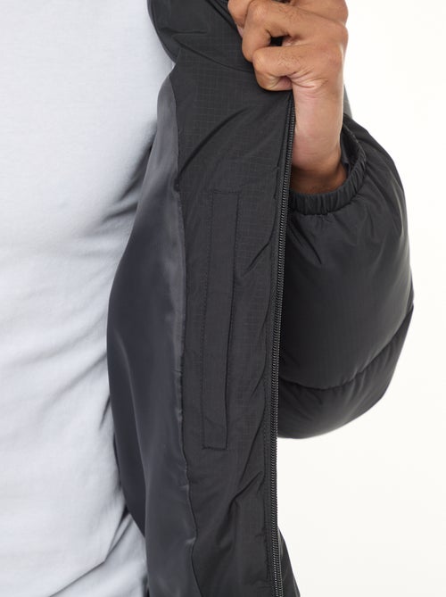 Casaco acolchoado liso - Kiabi