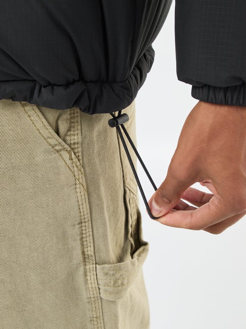 Casaco acolchoado liso - Kiabi