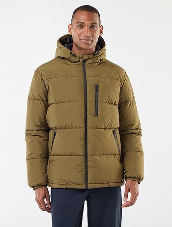 Casaco acolchoado liso