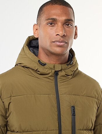 Casaco acolchoado liso