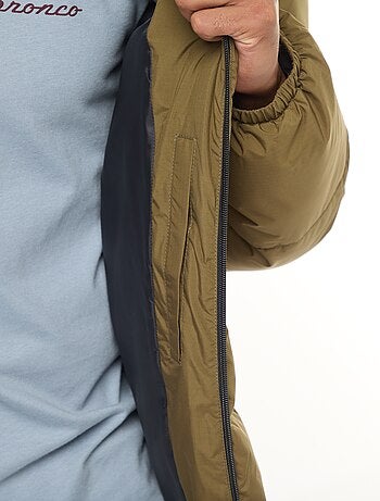 Casaco acolchoado liso