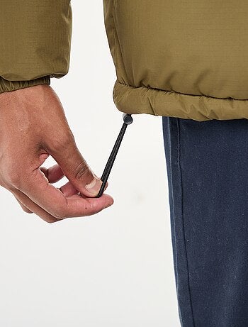 Casaco acolchoado liso