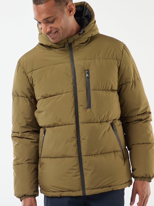 Casaco acolchoado liso - Kiabi