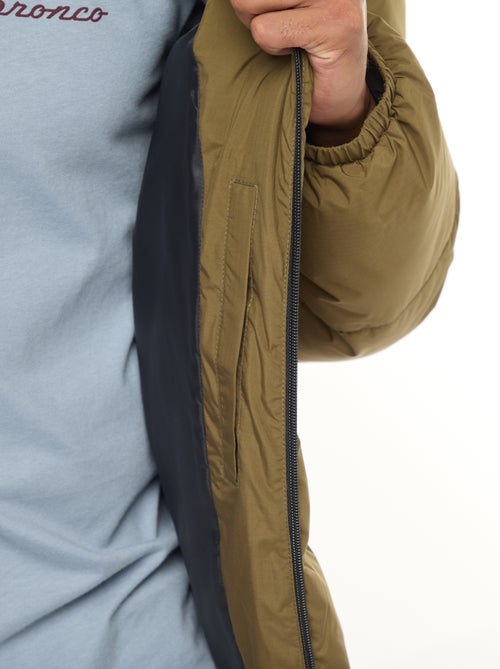 Casaco acolchoado liso - Kiabi