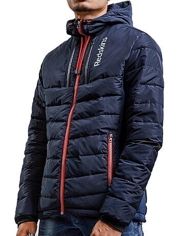Casaco Acolchoado Preto Masculino Redskins Venture