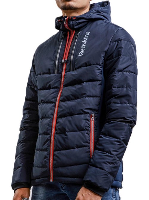 Casaco acolchoado masculino redskins venture azul marinho - Kiabi Casaco acolchoado masculino redskins venture azul marinho - Kiabi