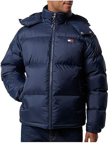 Casaco Acolchoado Masculino Tommy Hilfiger Alaska Azul-Marinho