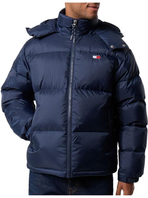 Casaco acolchoado masculino tommy hilfiger alaska azul-marinho - Kiabi Casaco acolchoado masculino tommy hilfiger alaska azul-marinho - Kiabi