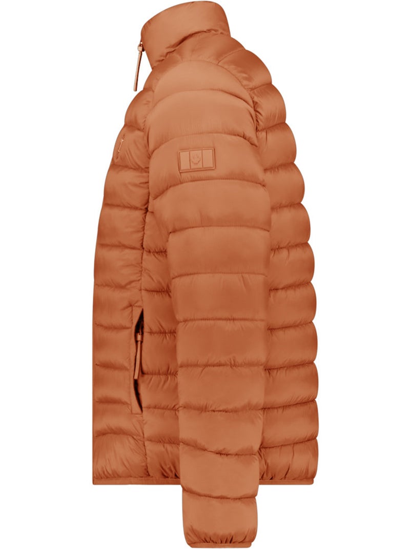 Casaco acolchoado matelassado amitaleak – canadian peak Camelo - Kiabi