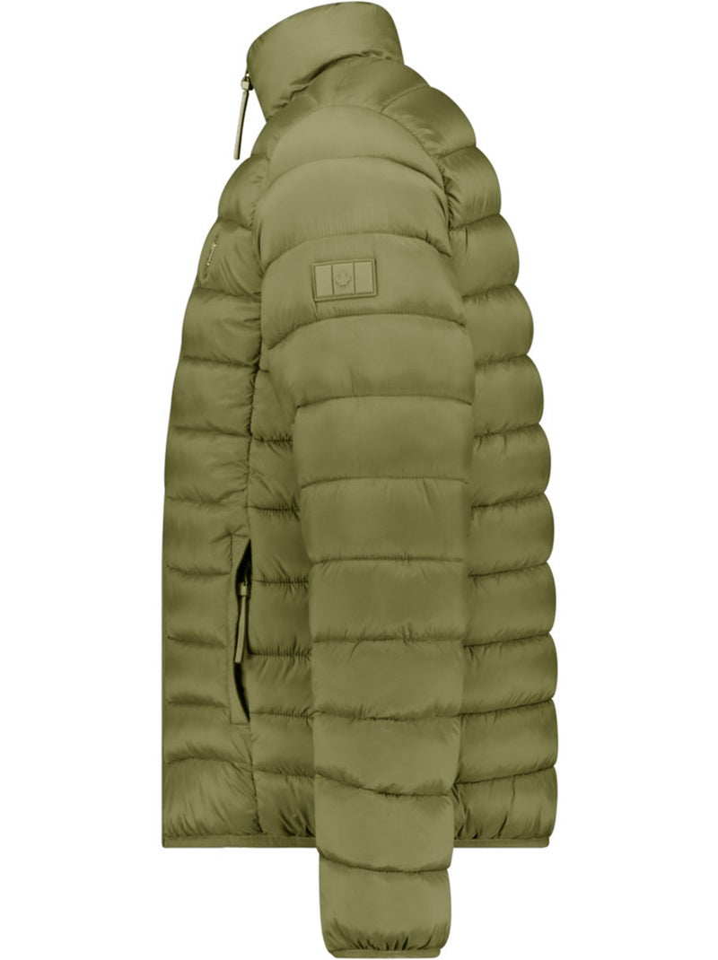 Casaco acolchoado matelassado amitaleak – canadian peak Verde oliva - Kiabi
