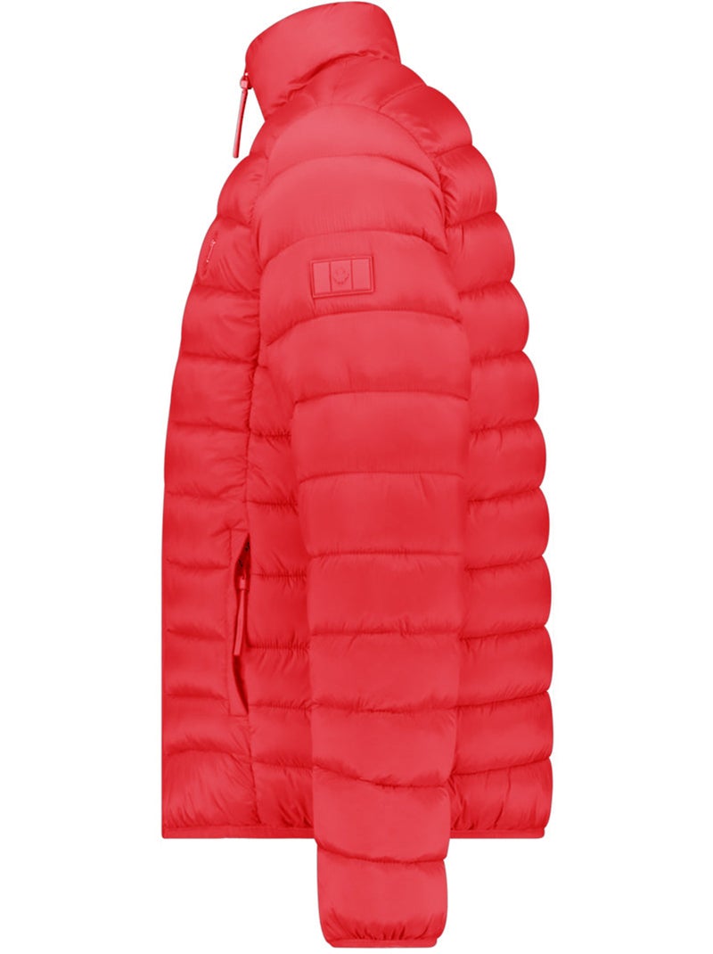 Casaco acolchoado matelassado amitaleak – canadian peak Vermelho - Kiabi