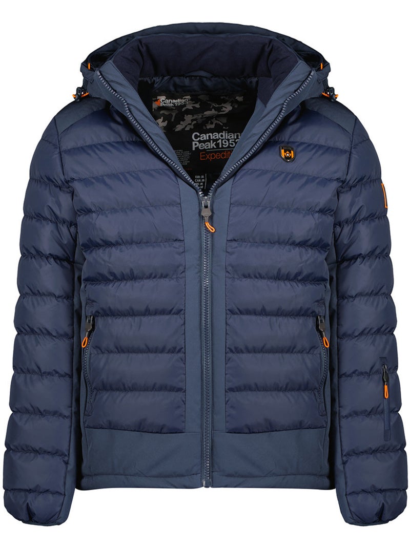 Casaco acolchoado matelassado aurelieneak – canadian peak Azul-marinho - Kiabi