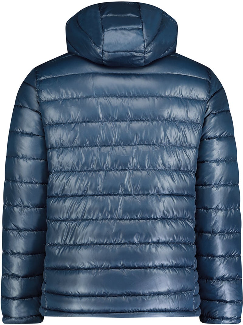 Casaco acolchoado matelassado com capuz calendreak – canadian peak Azul-marinho - Kiabi