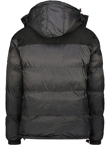 Casaco acolchoado matelassado com capuz celieak – canadian peak