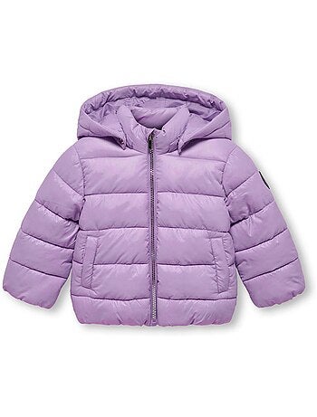 Casaco Acolchoado Mauve para Menina KIDS ONLY