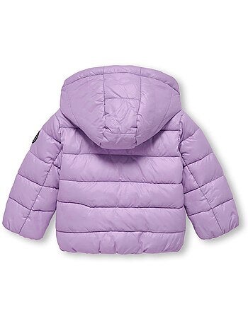 Casaco Acolchoado Mauve para Menina KIDS ONLY