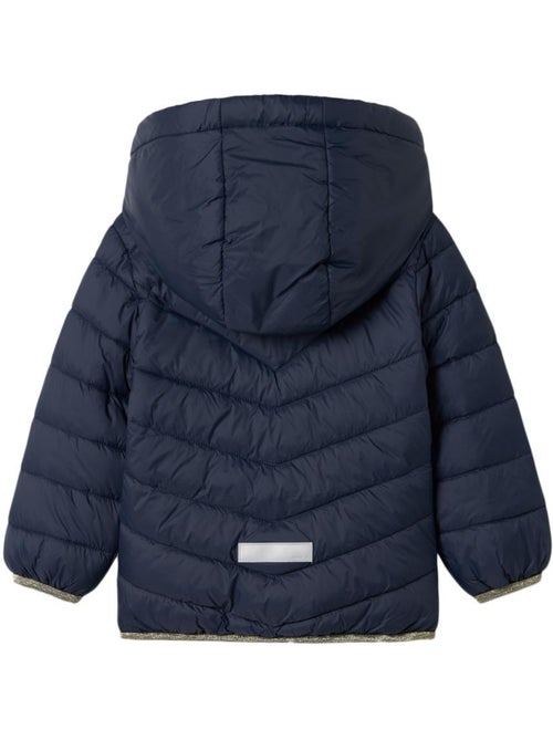 Casaco Acolchoado Menina Name it Monay MBE Azul Marinho - Kiabi Casaco Acolchoado Menina Name it Monay MBE Azul Marinho - Kiabi