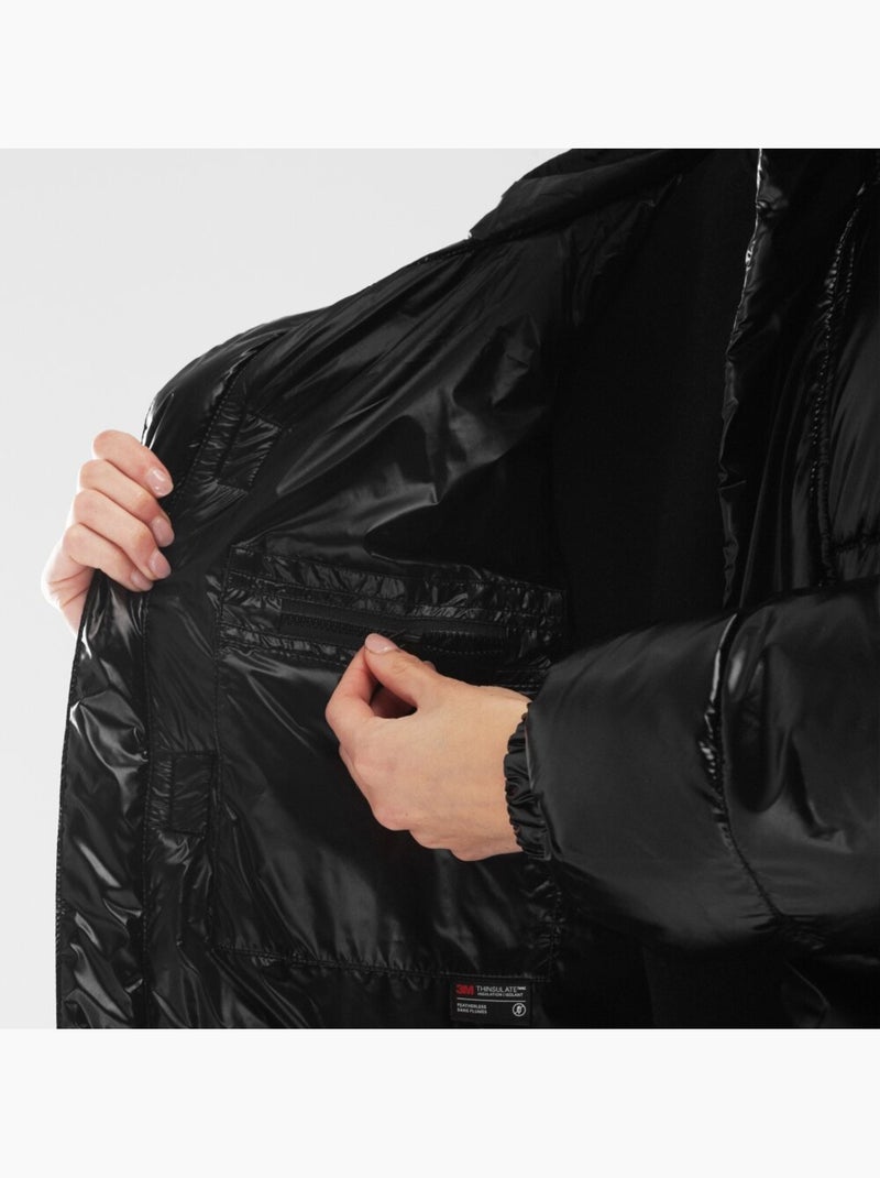 Casaco acolchoado mulher Preto - Kiabi
