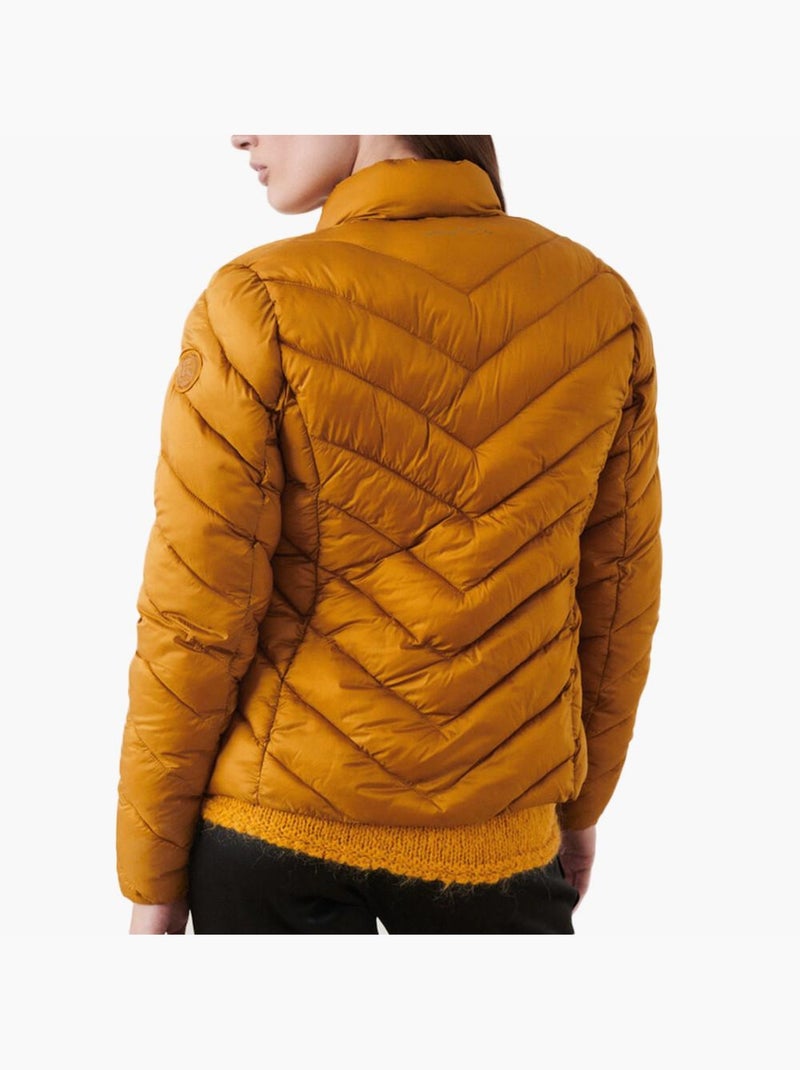 Casaco Acolchoado Ochre Teddy Smith B-bahia para Mulher Dourado/Ouro - Kiabi