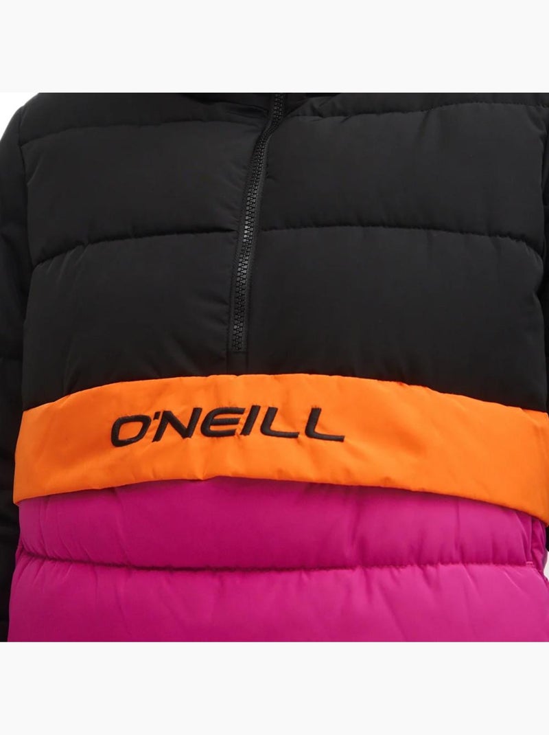Casaco Acolchoado O'Neill O'riginals Puffer para Mulher Rosa/Laranja/Preto Preto - Kiabi