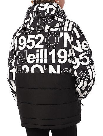 Casaco acolchoado o'neill o'riginals puffer azul/verde para mulher