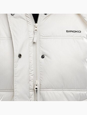Casaco acolchoado oversized para mulher