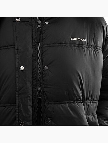 Casaco acolchoado oversized para mulher
