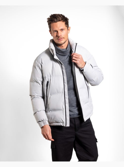 Casaco acolchoado peak cinzento - Kiabi Casaco acolchoado peak cinzento - Kiabi
