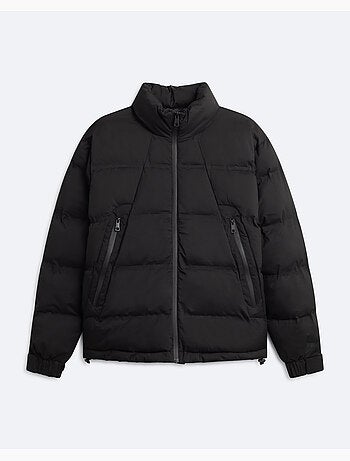 Casaco acolchoado peak preto