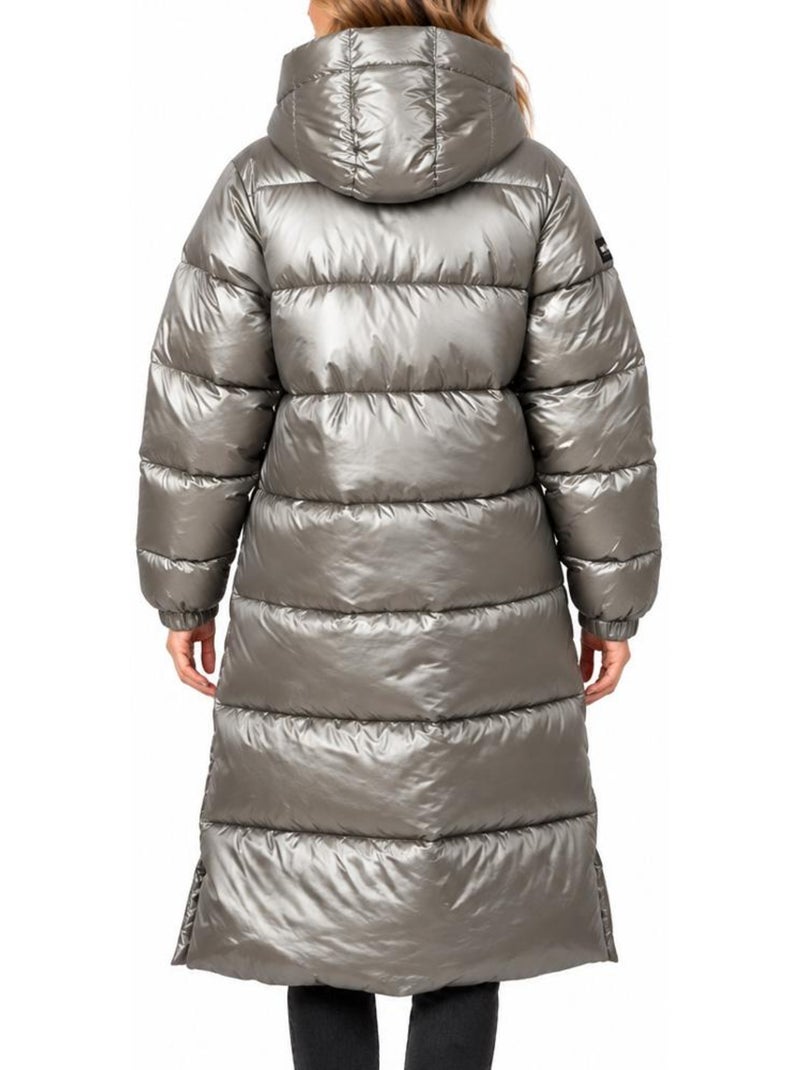 Casaco acolchoado prateado schott belstarsh2w para mulher Prata - Kiabi