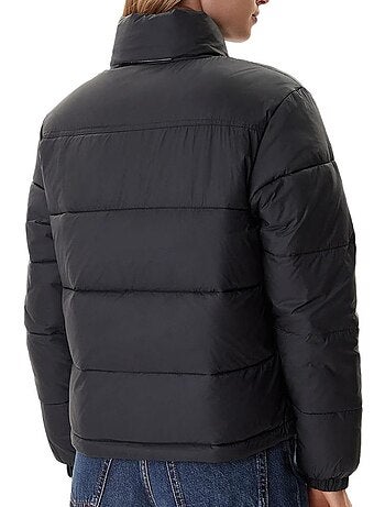 Casaco Acolchoado Preto de Mulher Tommy Hilfiger Hood Ess