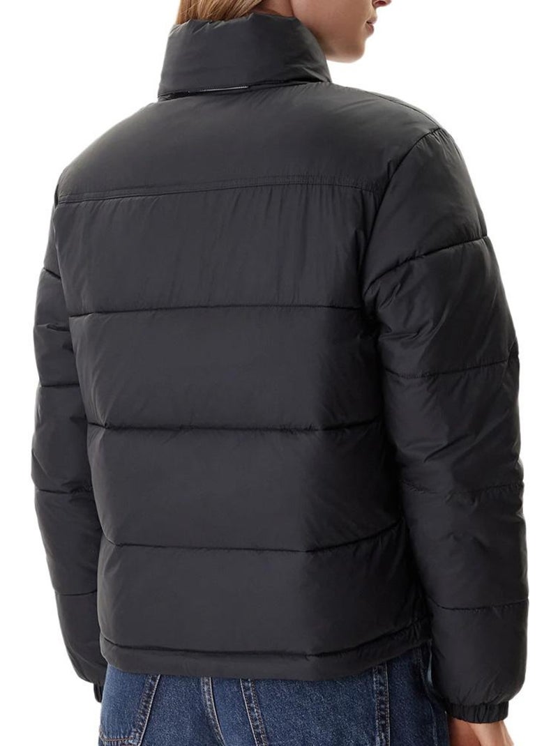 Casaco Acolchoado Preto de Mulher Tommy Hilfiger Hood Ess Preto - Kiabi