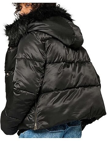 Casaco Acolchoado Preto Feminino Kaporal Shime